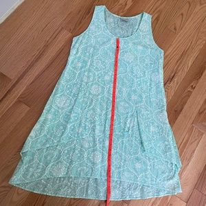 Cantoo Resortwear 100% Cotton Tank Beach Sun Dress